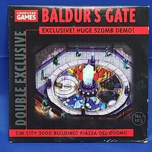 Baldur's Gate PC Demo Disc‎ No. 103 With SimCity 3000 Building Piazza Duomo